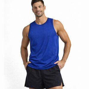 Beachbody Men’s Performance Tank Top – Blue – Size XL
